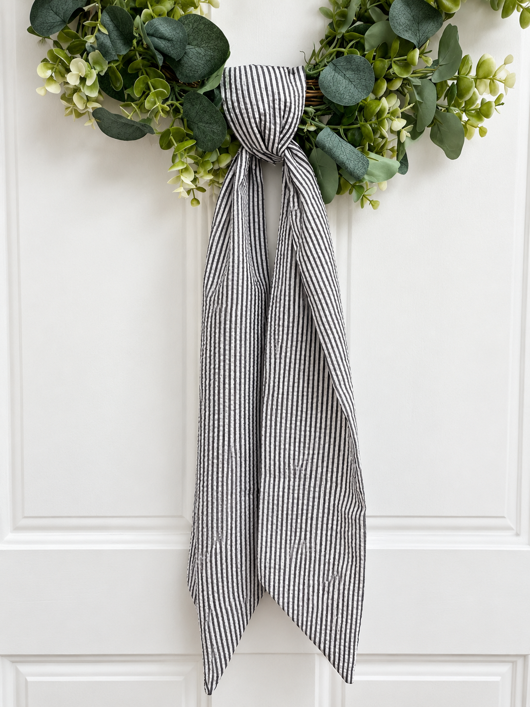 Striped Wreath Sashes