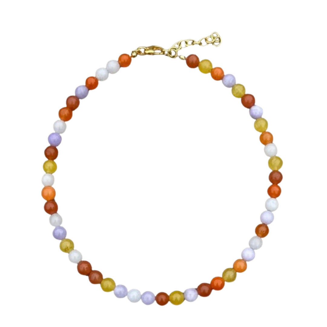 Sunset Beaded Necklace