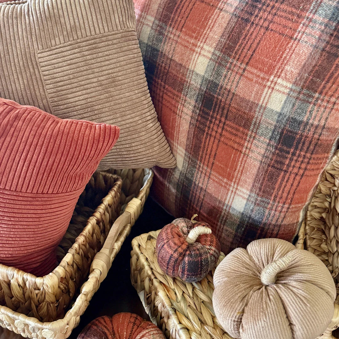 Dusty Plaid Pillow