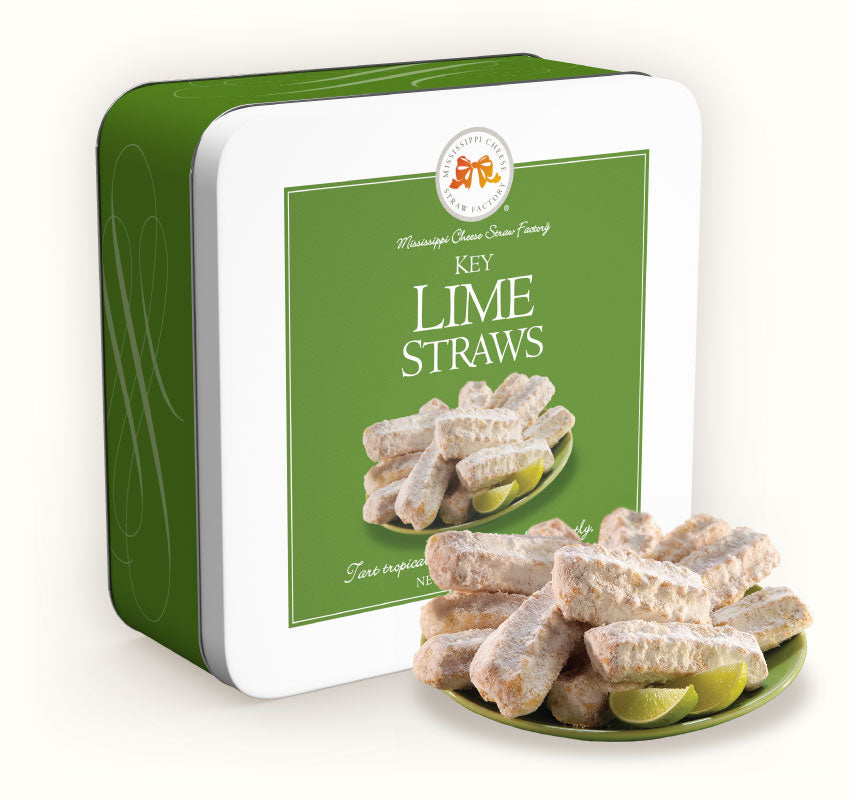 Key Lime Straws
