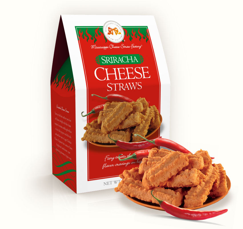 Sriracha Cheddar Cheese Straws