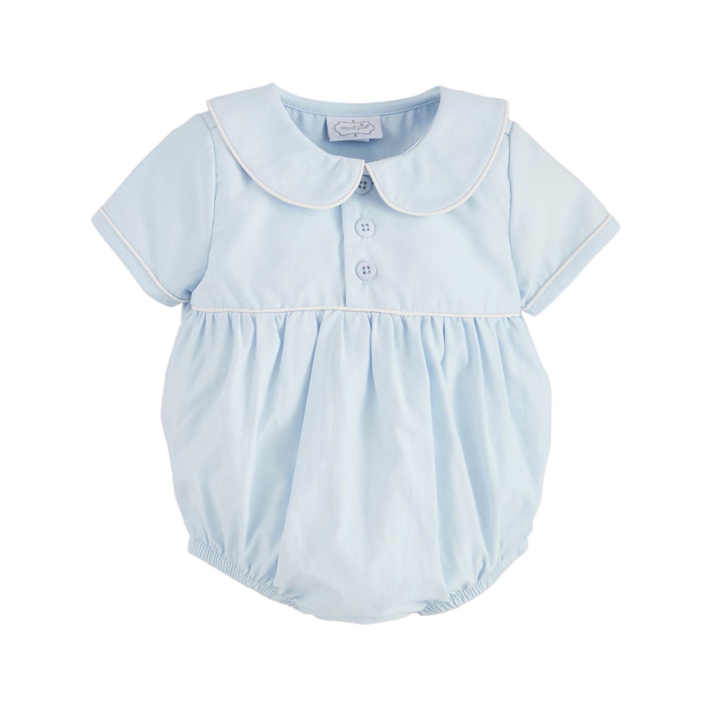 Boys’ Collard Poplin Bubbles