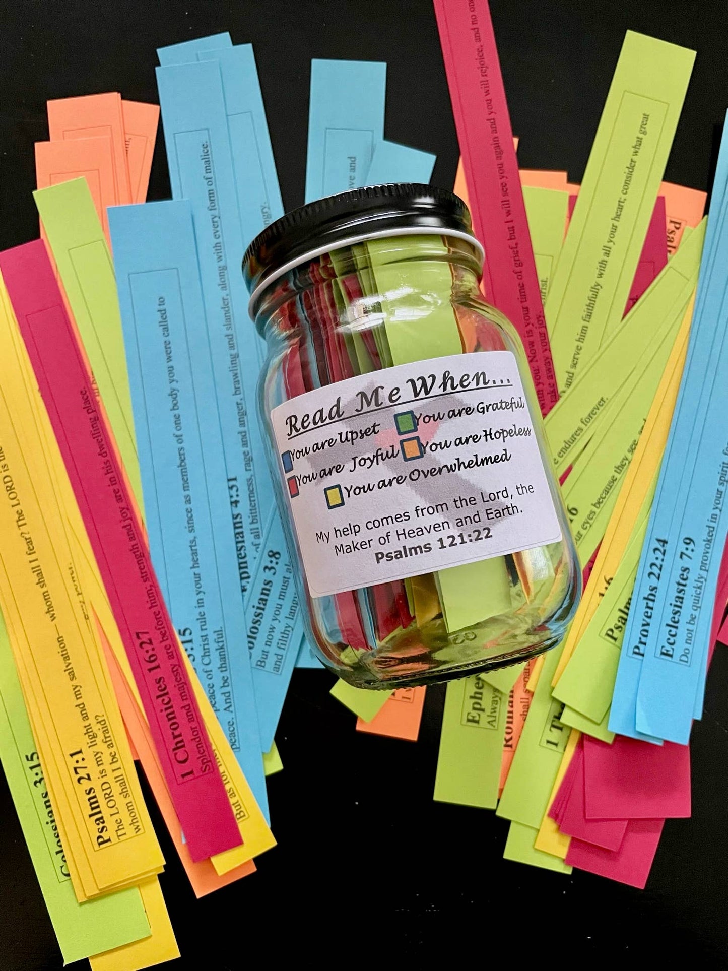 Read Me When — Bible Verses in Jar