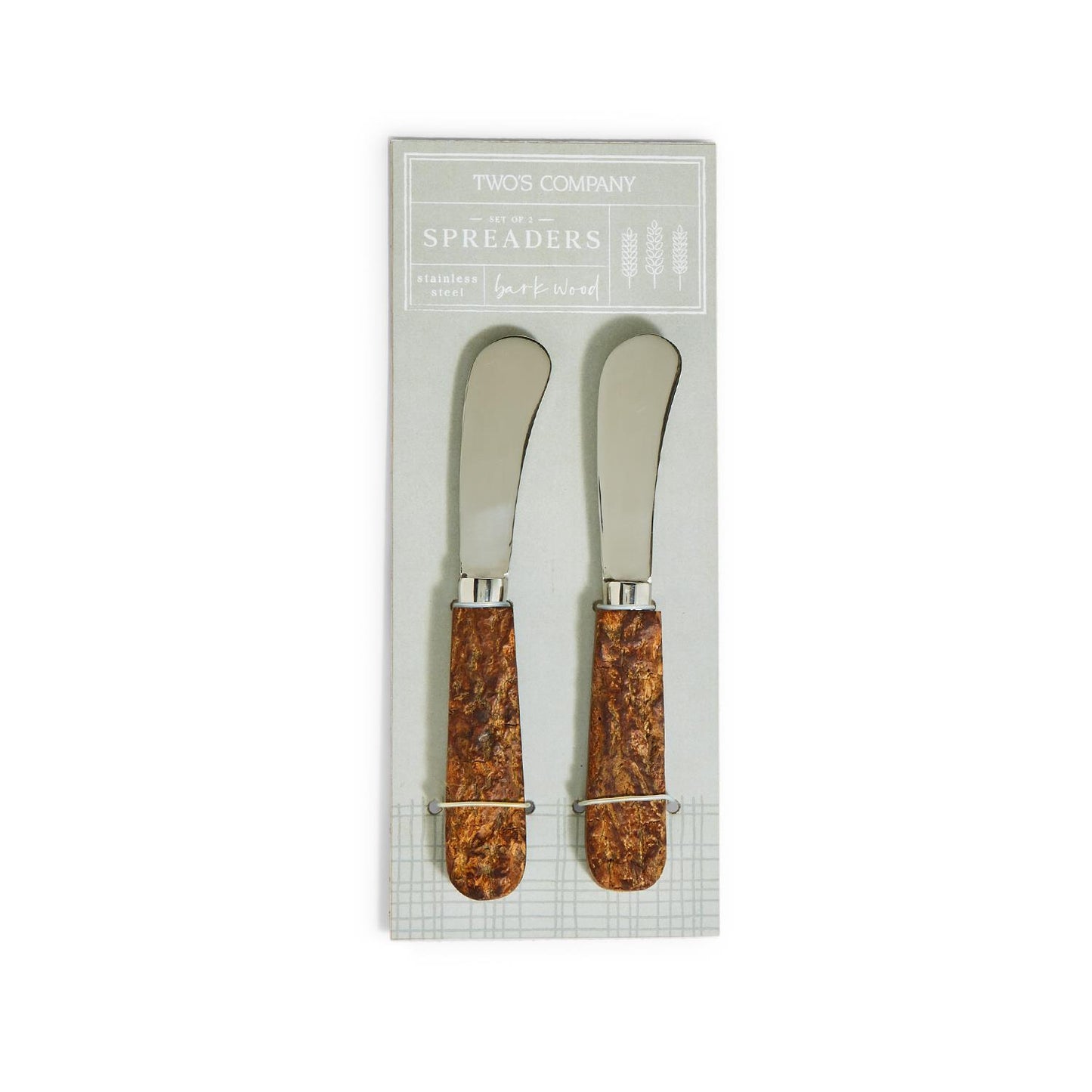 Bark Handle Spreaders on Gift Card
