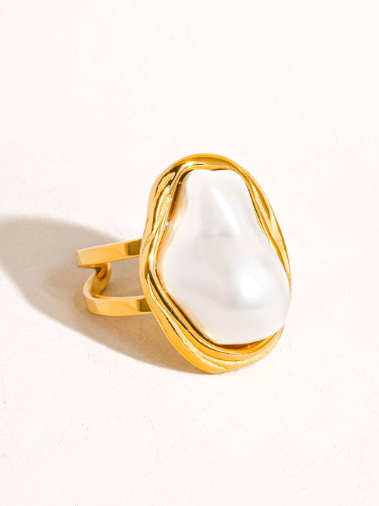 Cameron Classic Pearl Ring