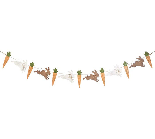 Bunnies and Carrot Garland