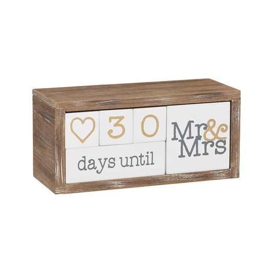 Countdown to Mr. & Mrs
