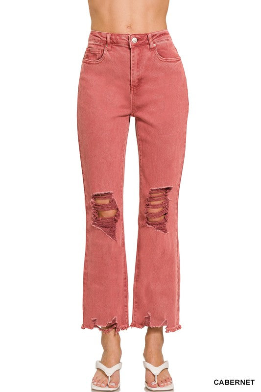 Distressed Gameday Jeans