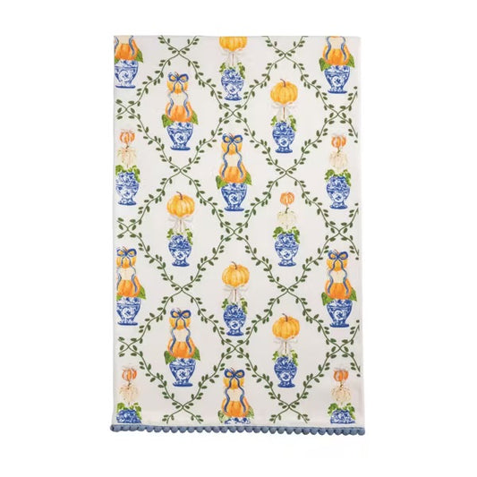 PATTERN TOPIARY TOWEL