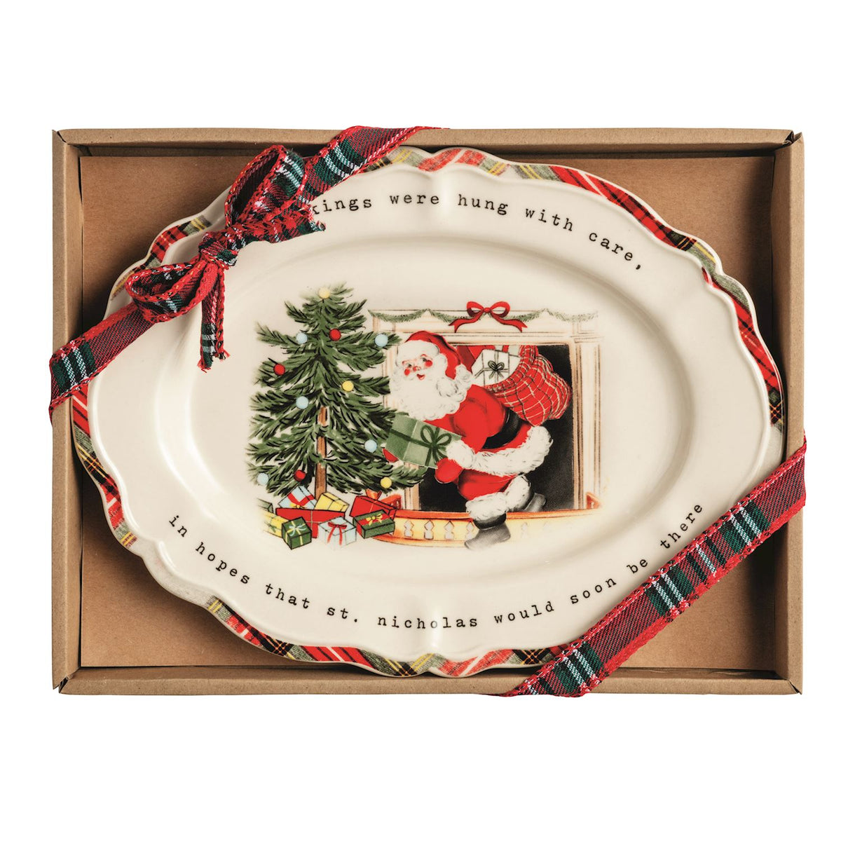Holiday Sentiment Plates