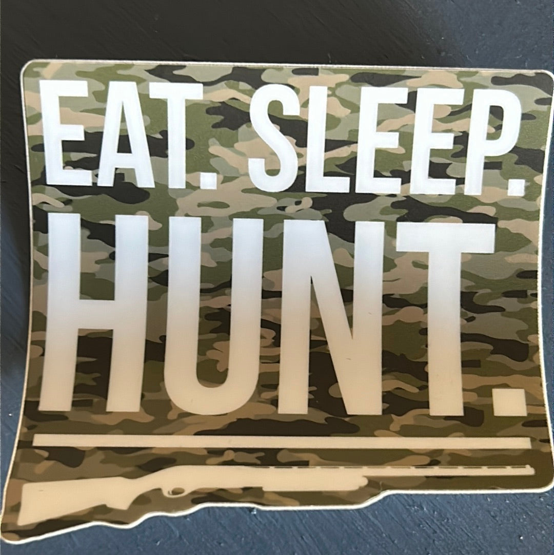 Eat. Sleep. Hunt Sticker