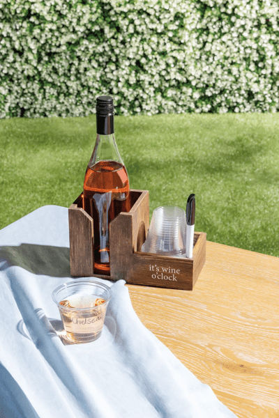 Wine Bottle Disposable Cup Holder