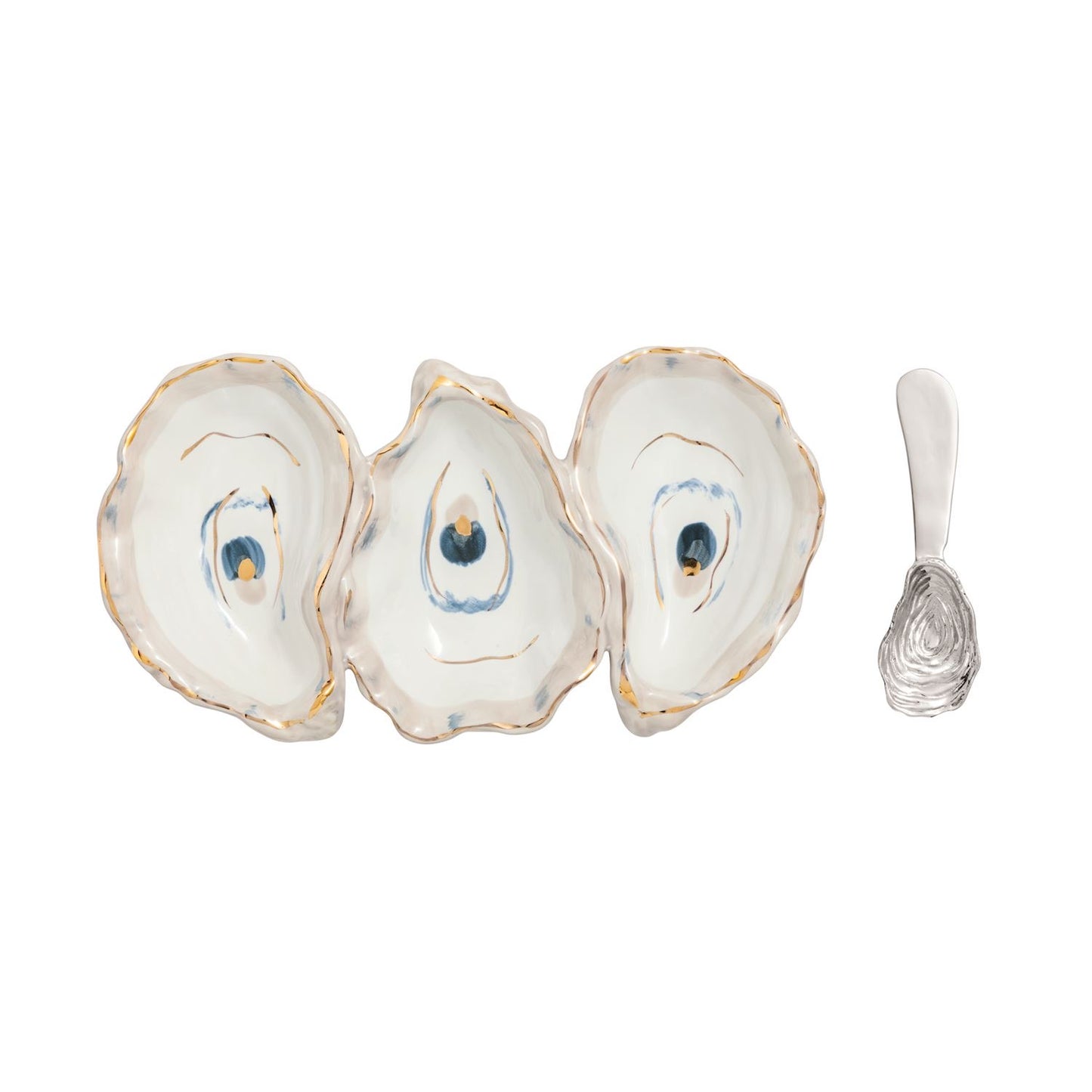 Oyster Tidbit Tray Set