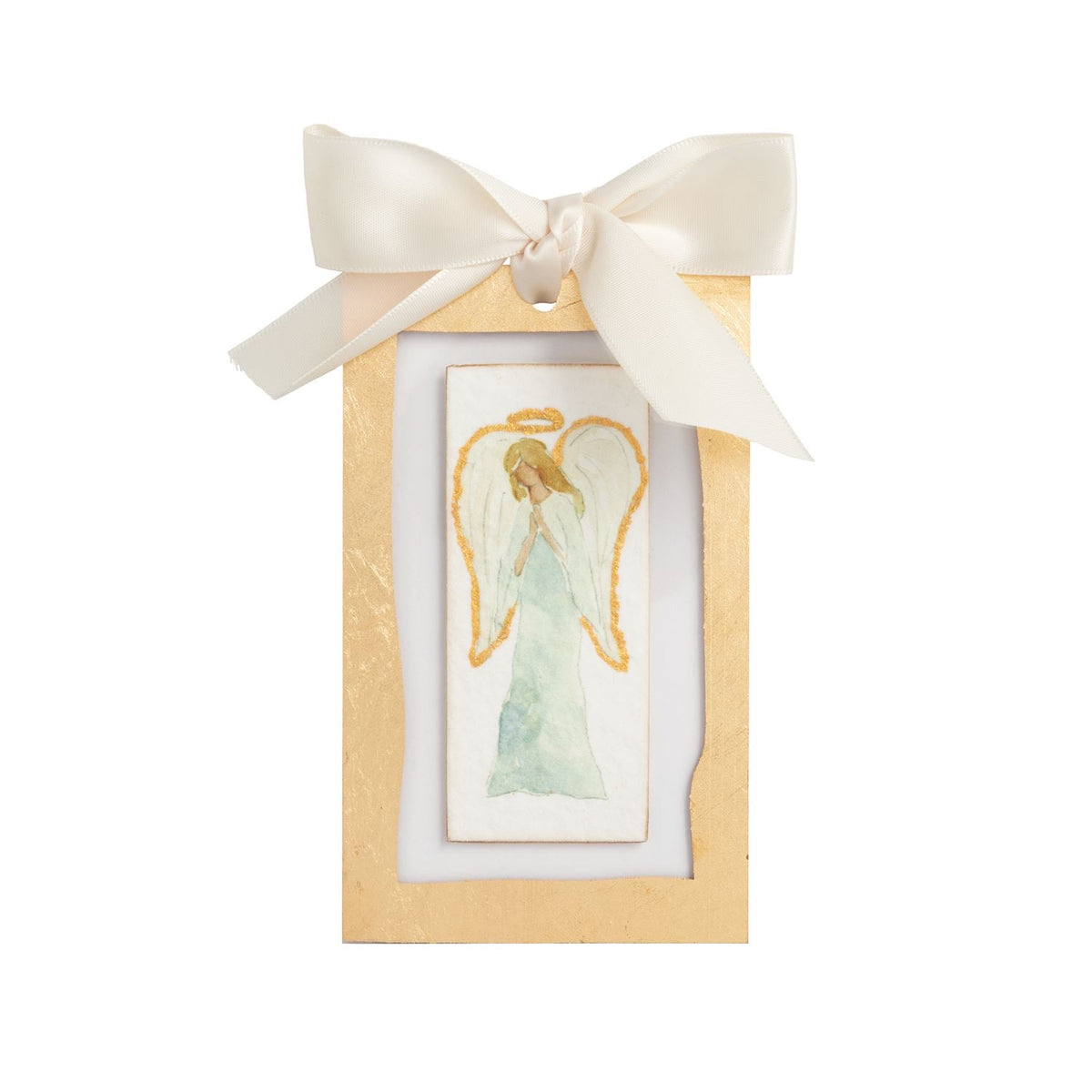Gold Painted Acrylic Ornaments