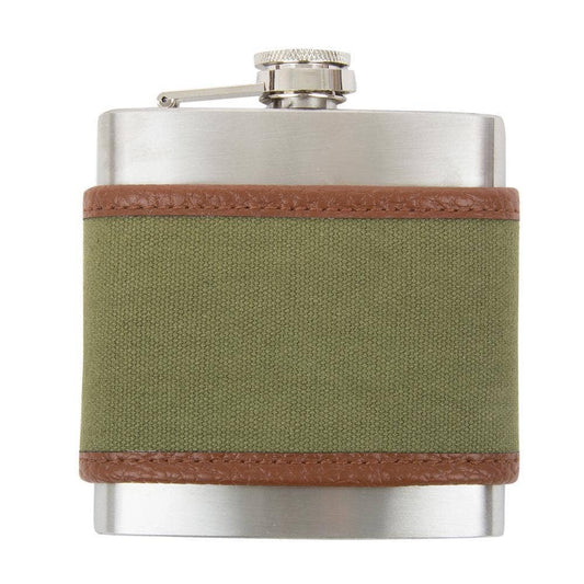 Men's Canvas Flask