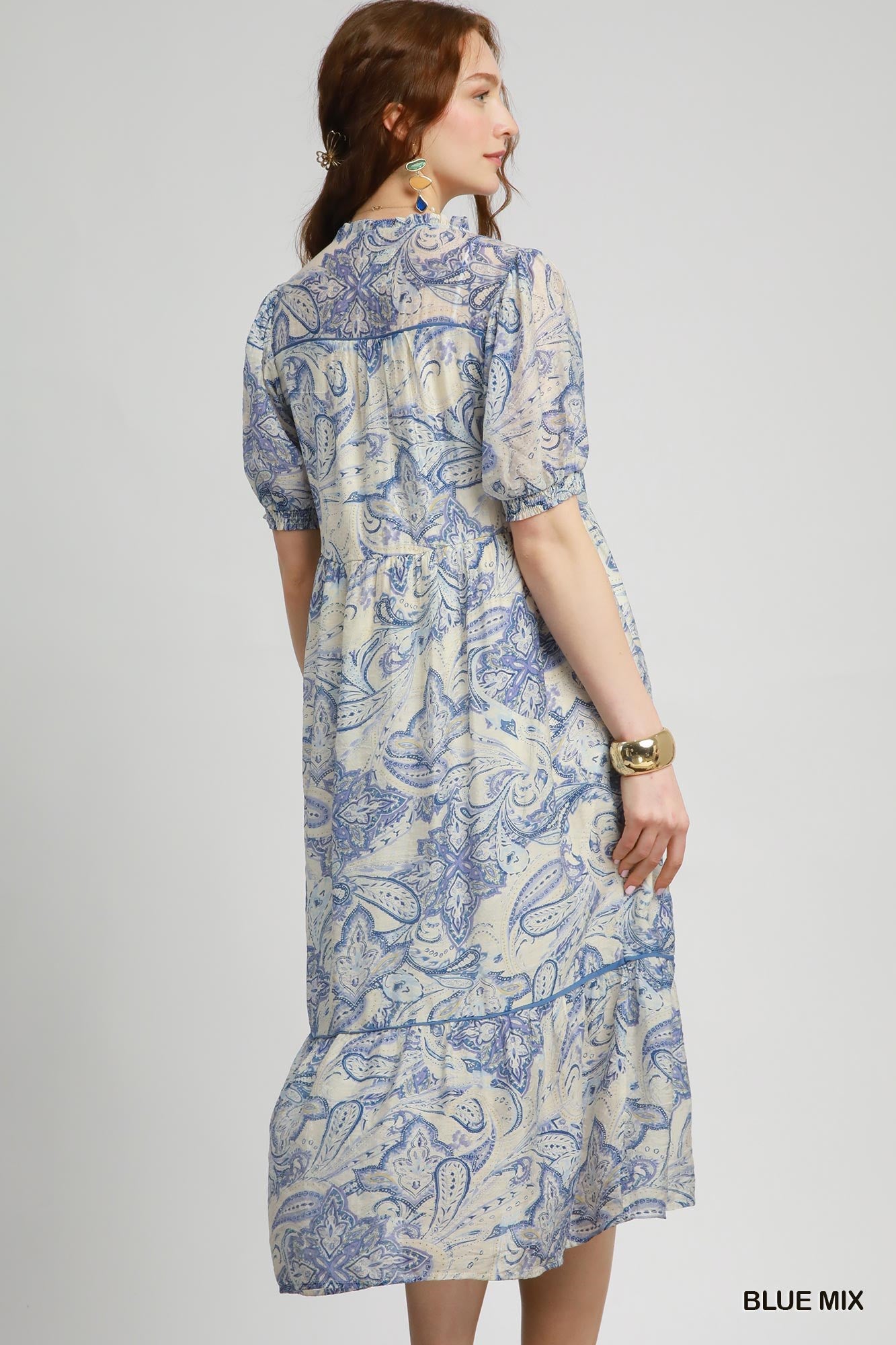 Paisley Midi Dress