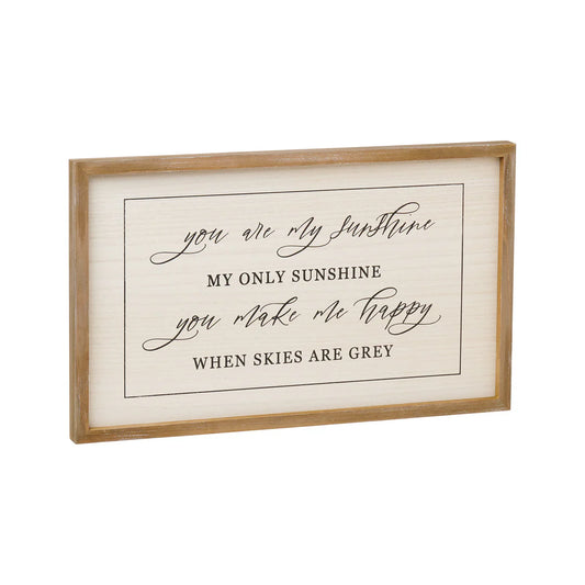 You are my Sunshine Wood Sign