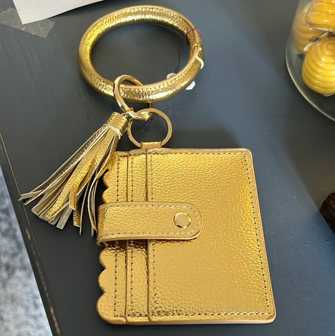 Gold Wristlet