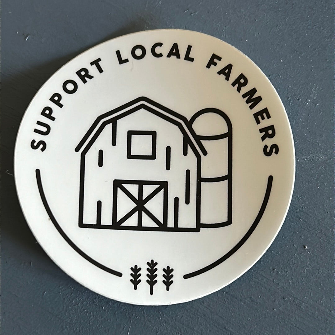 Support local farmer Sticker