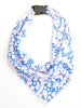 Pink and Blue Paisley Pet Bandana