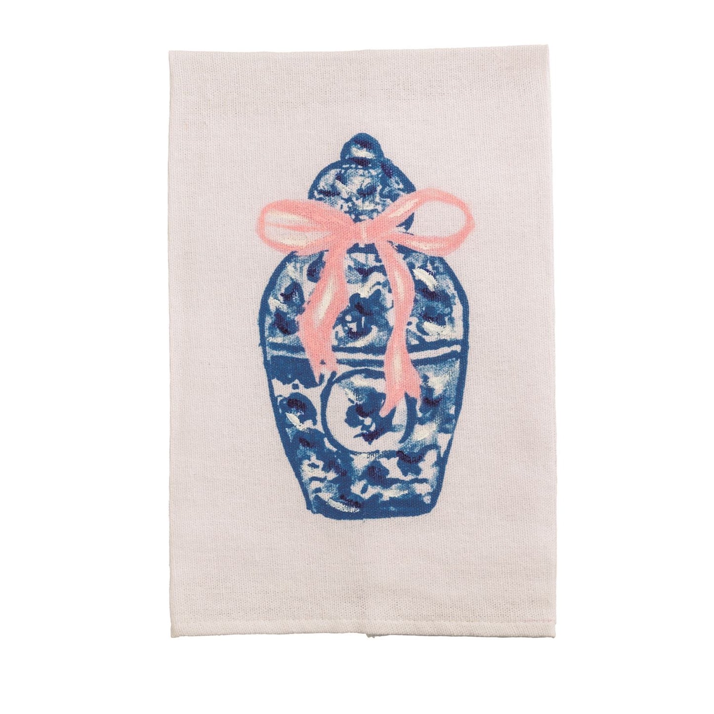 Topiary Painted Towels