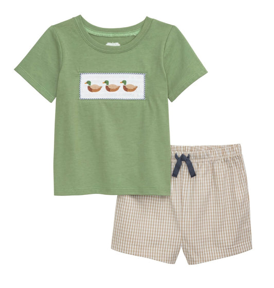 Smocked Duck Set