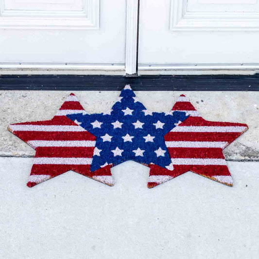 “Stars and Stripes” Door Mat