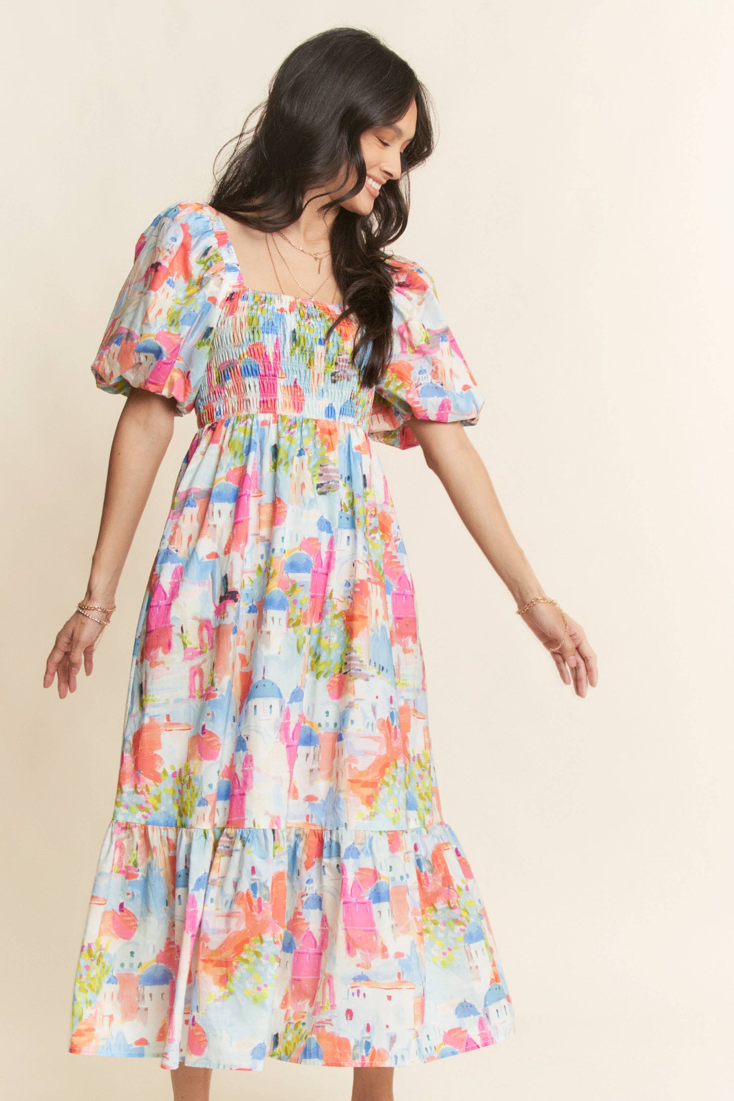 Mia Smocked Dress