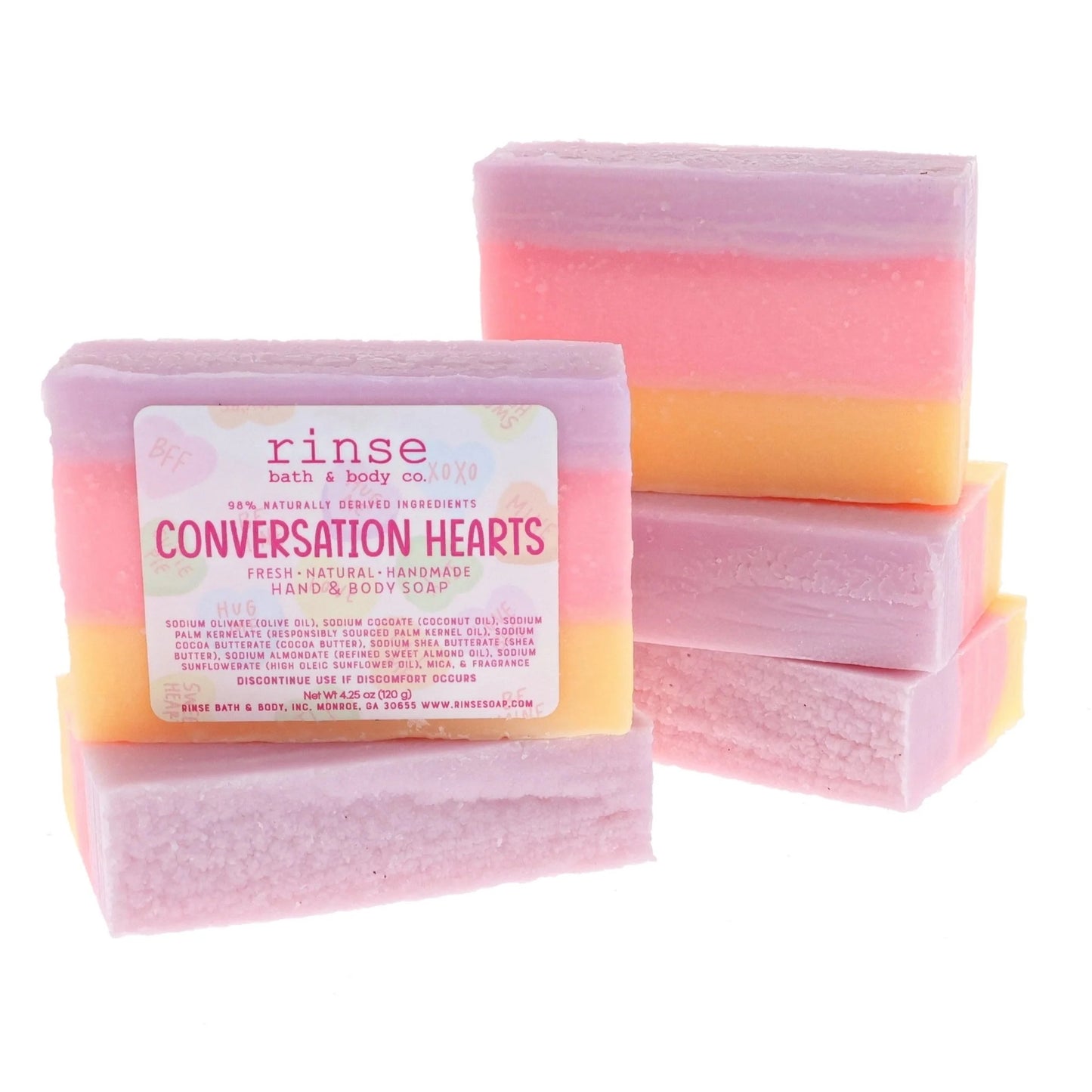 Conversation Heart Soap