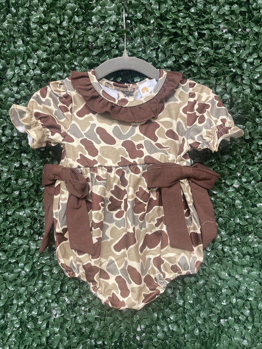 Camo Ruffle Bubble