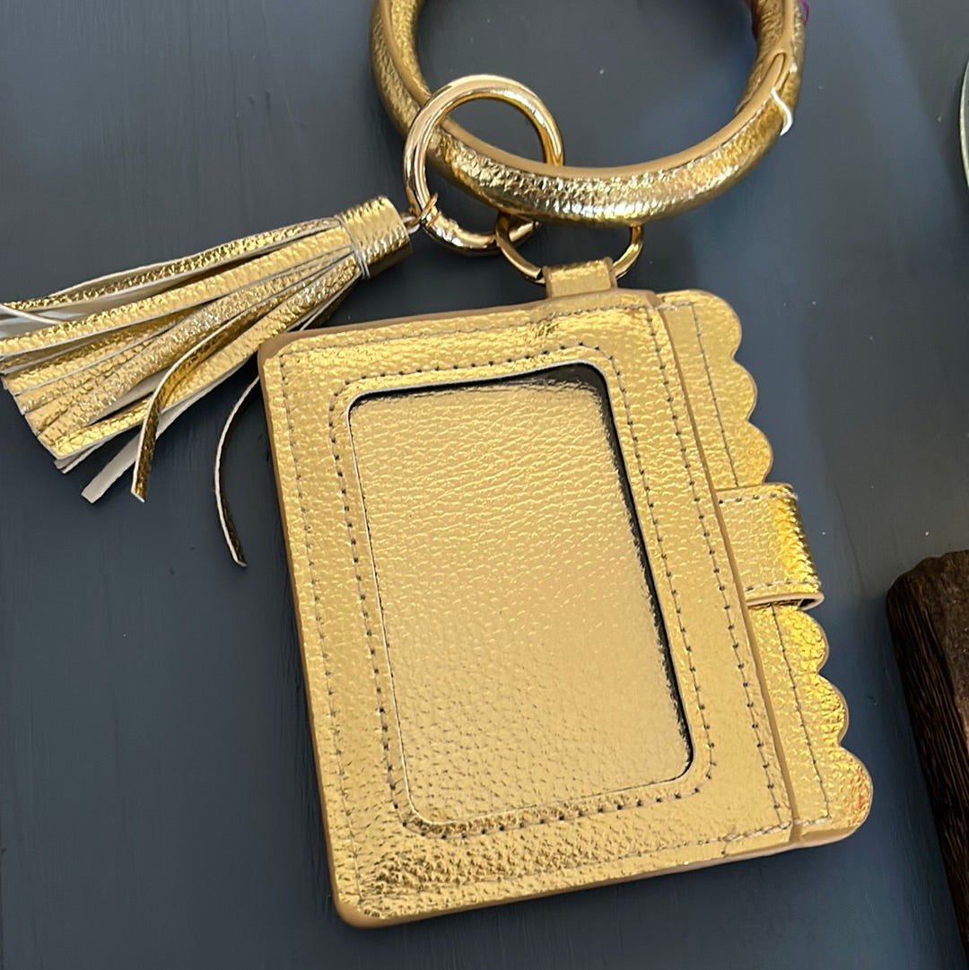 Gold Wristlet