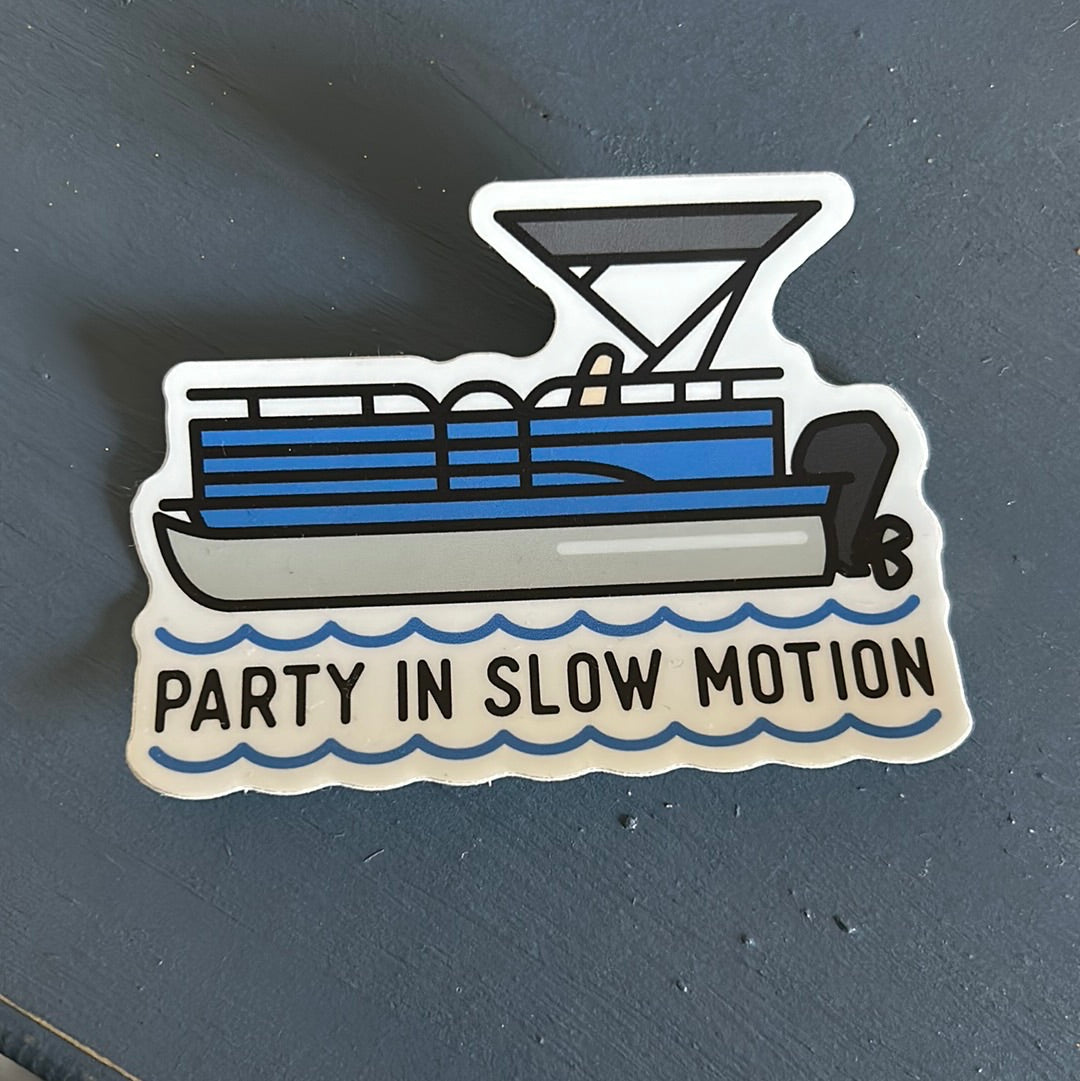 Pontoon Sticker