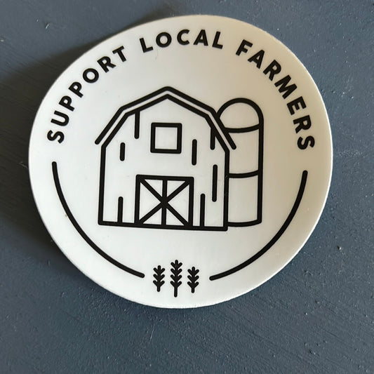 Support local farmer Sticker