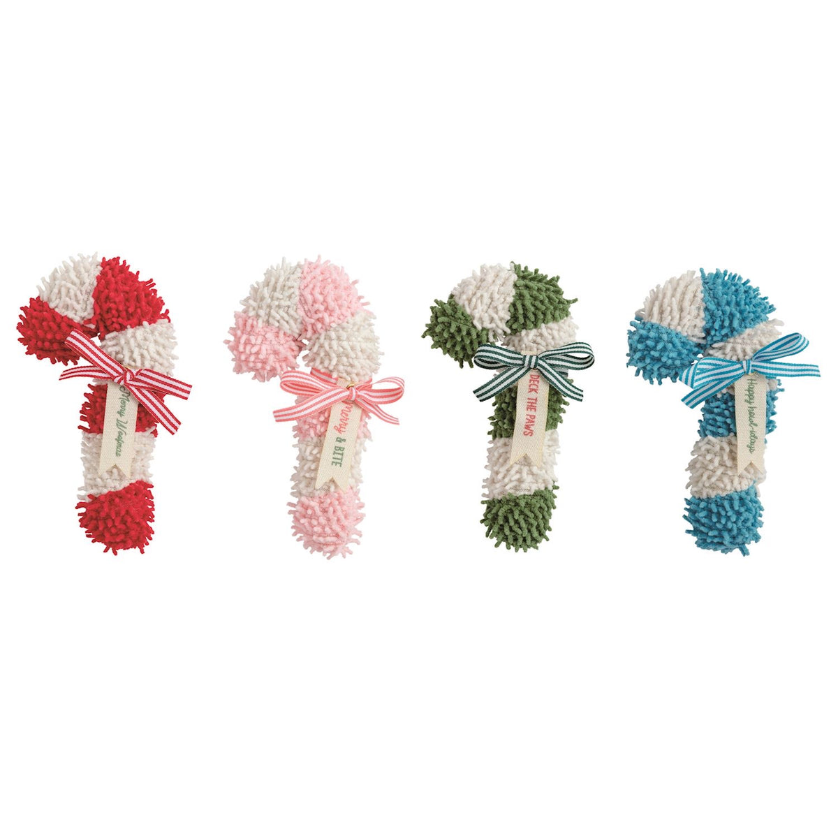 Candy Cane Pet Toys
