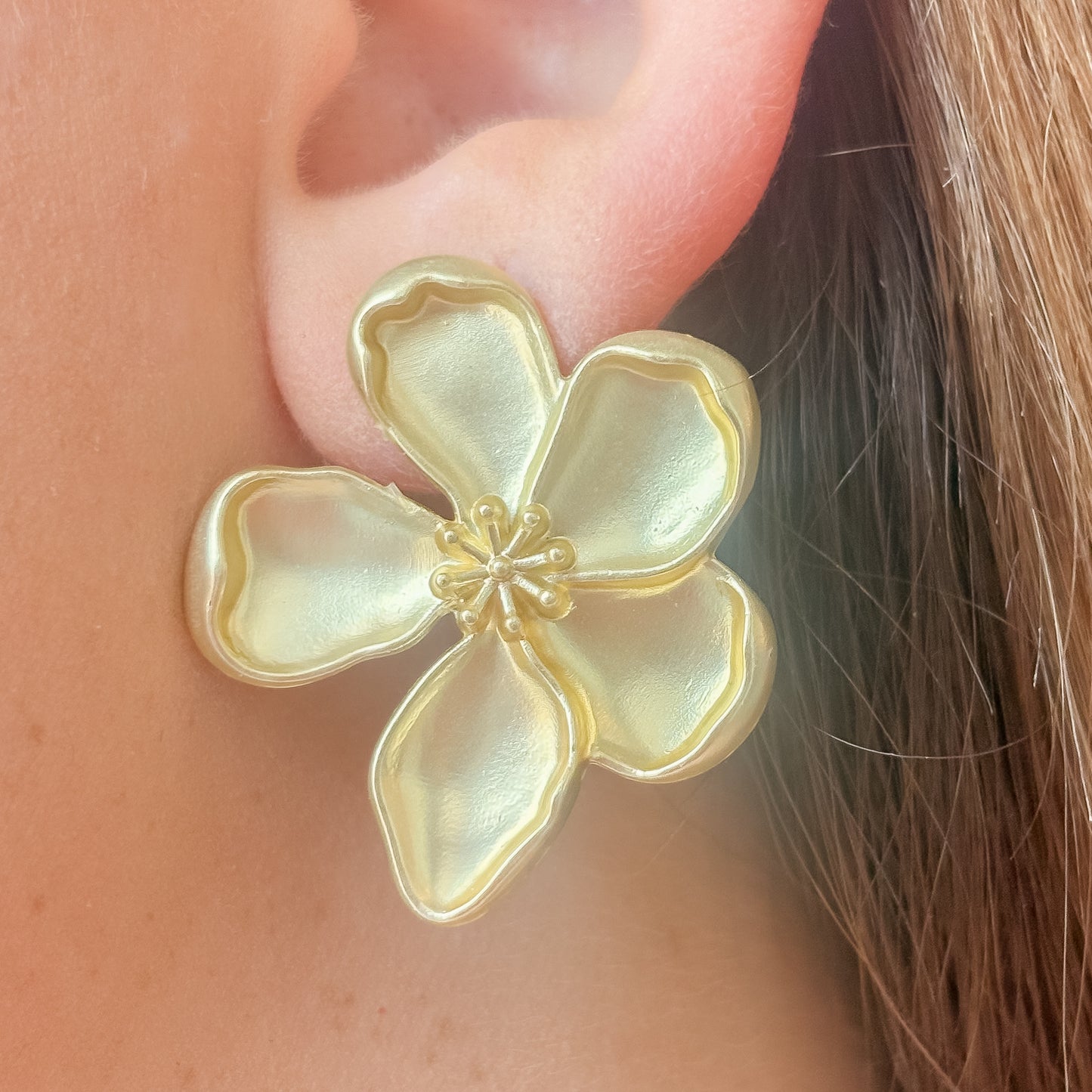Flower Stud Earring