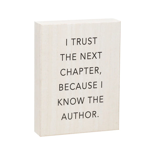 Next Chapter Box Sign