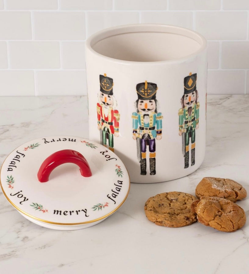 Nutcracker Cookie Jar