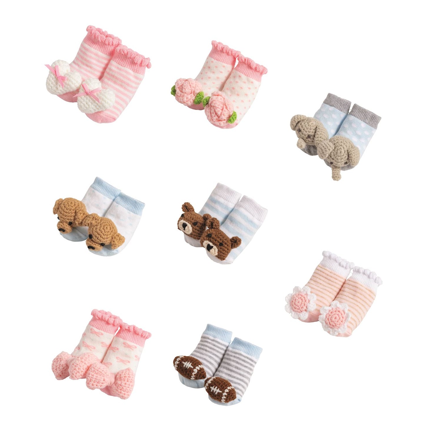 Assorted Rattle Toe Socks