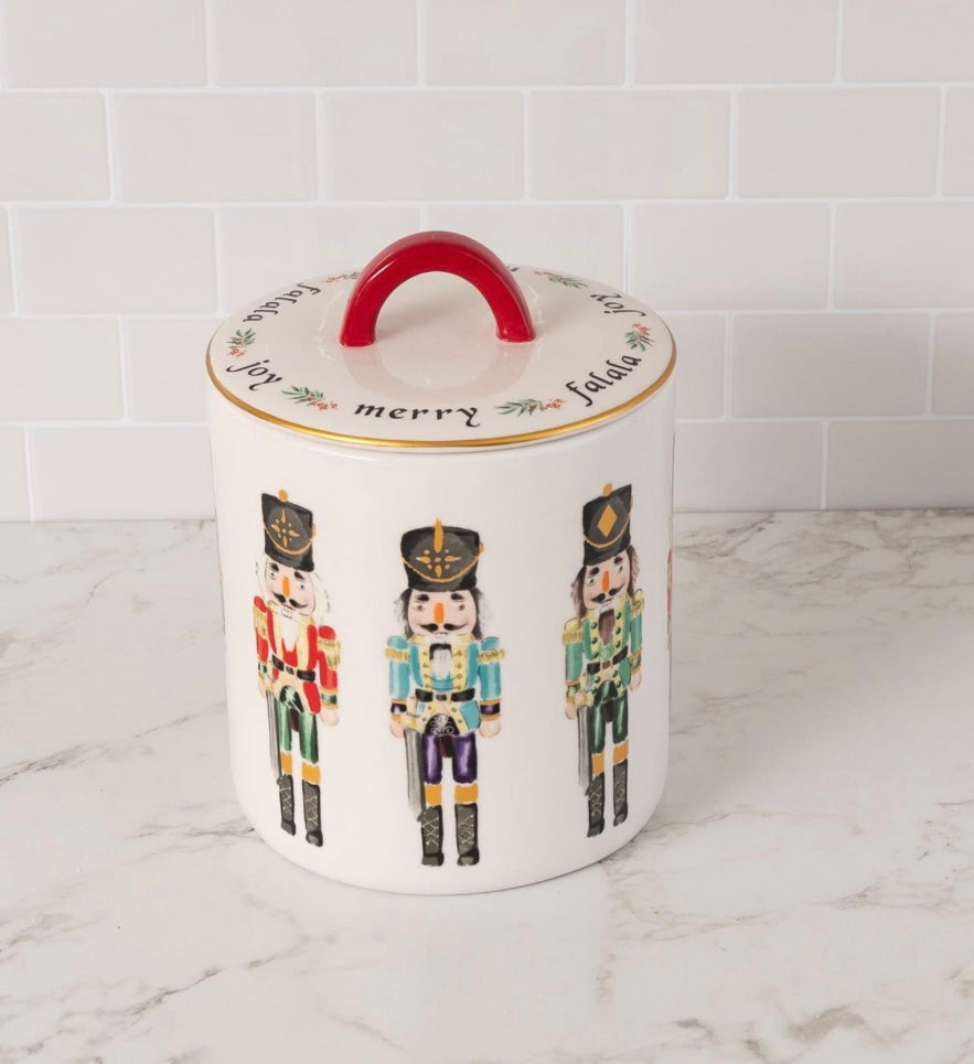 Nutcracker Cookie Jar