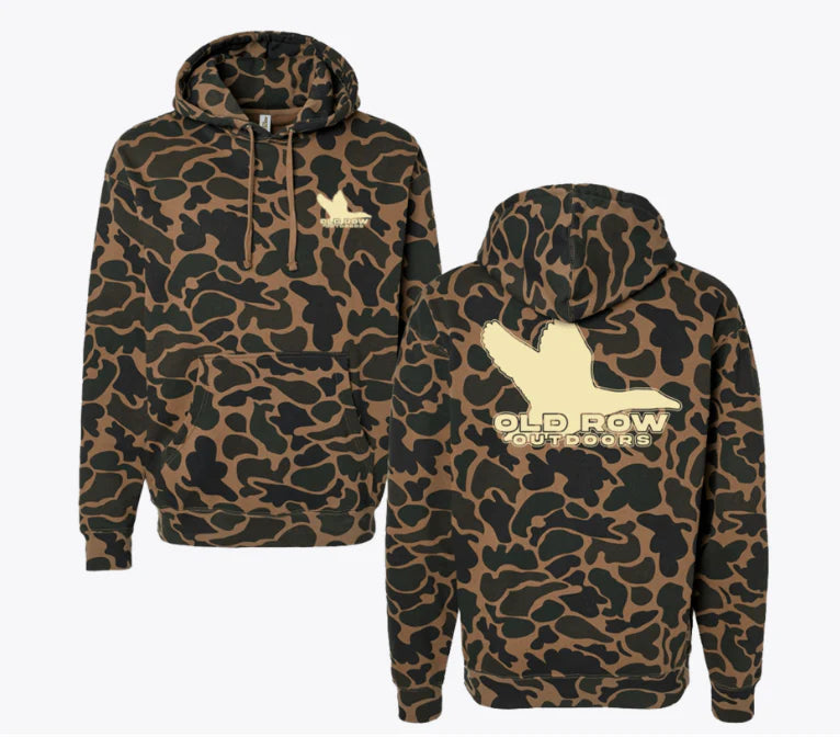 Old Row — Outdoors Flying Duck Camo Hoodie