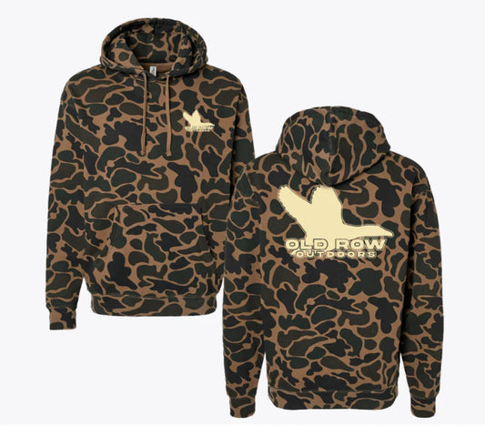 Old Row — Outdoors Flying Duck Camo Hoodie