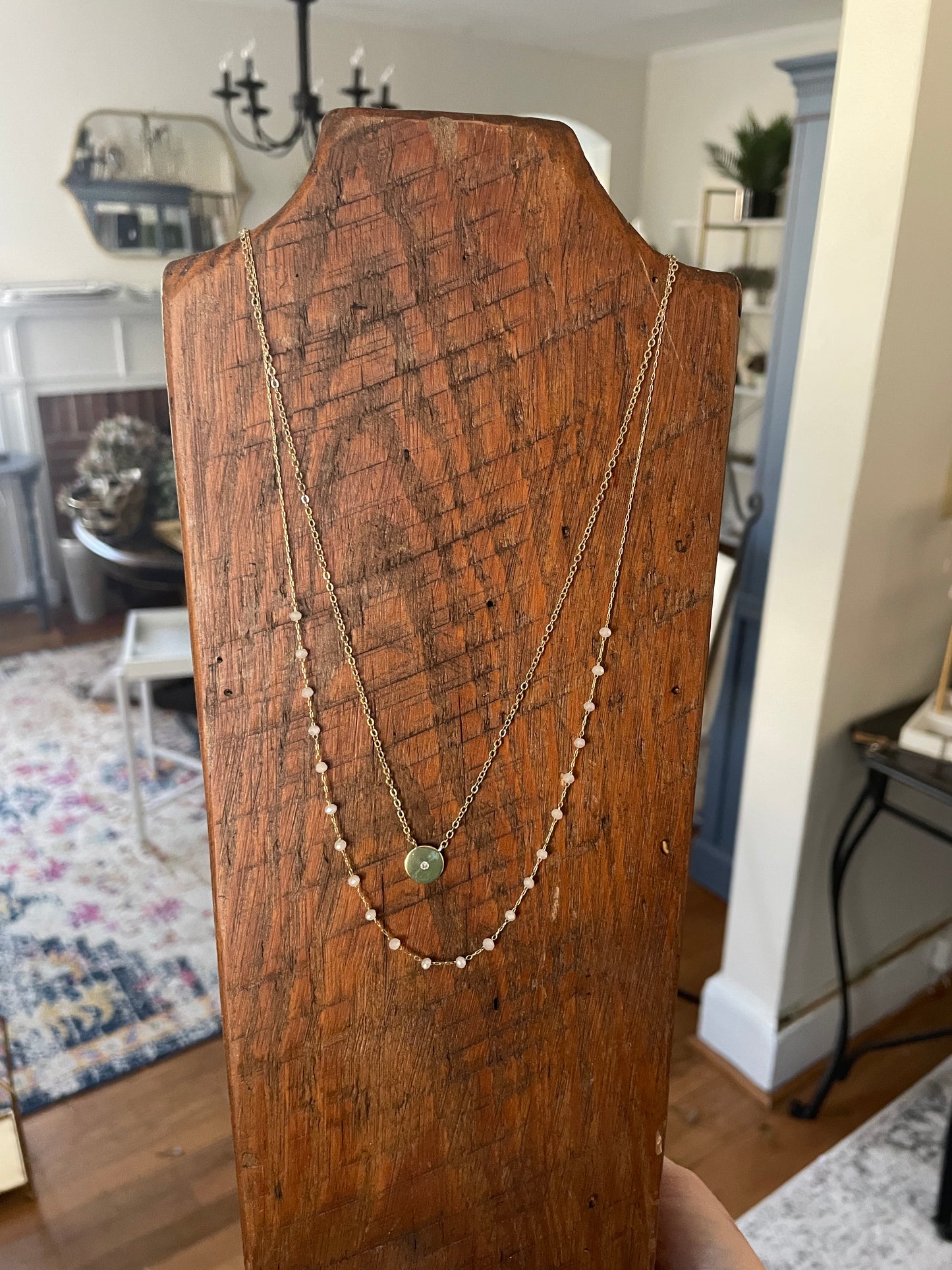 Layered Crystal Necklace