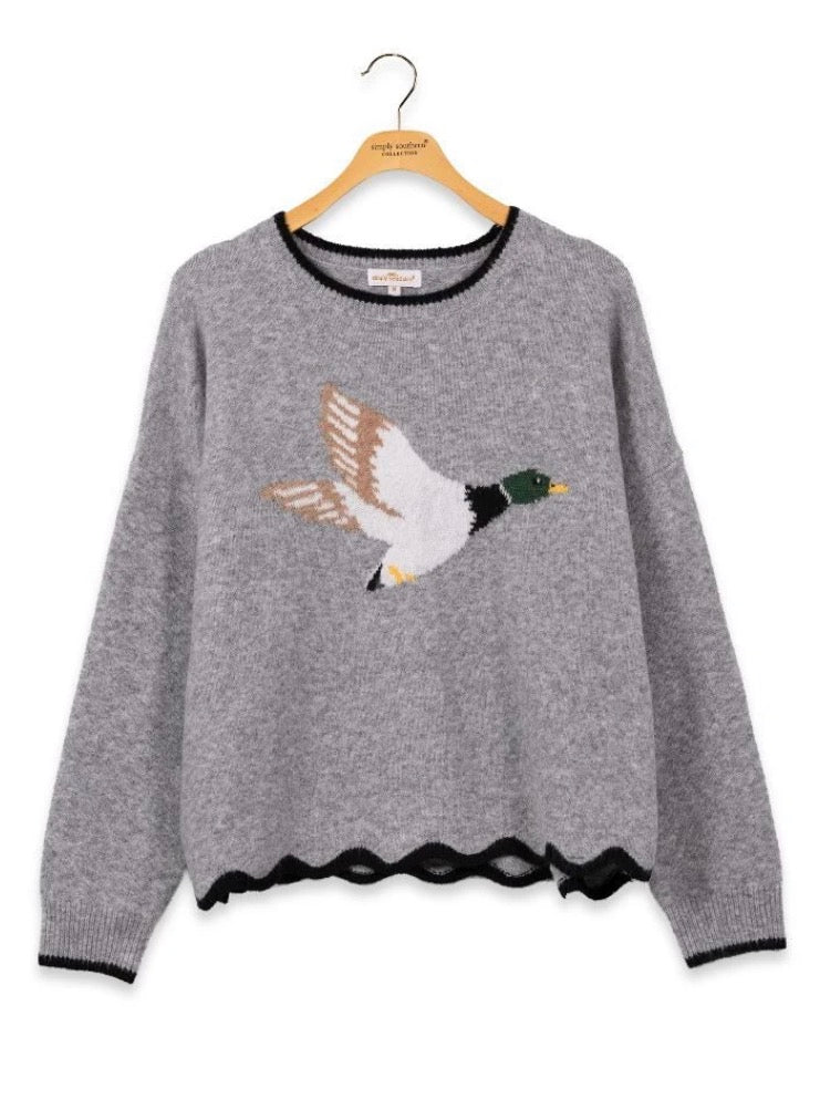 Duck Scallop Sweater
