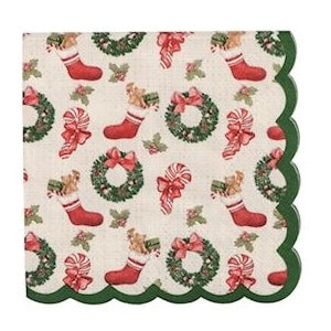 Christmas Cocktail Napkins
