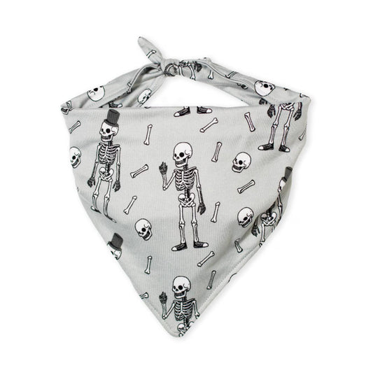 Bad to the Bone Dog Bandana