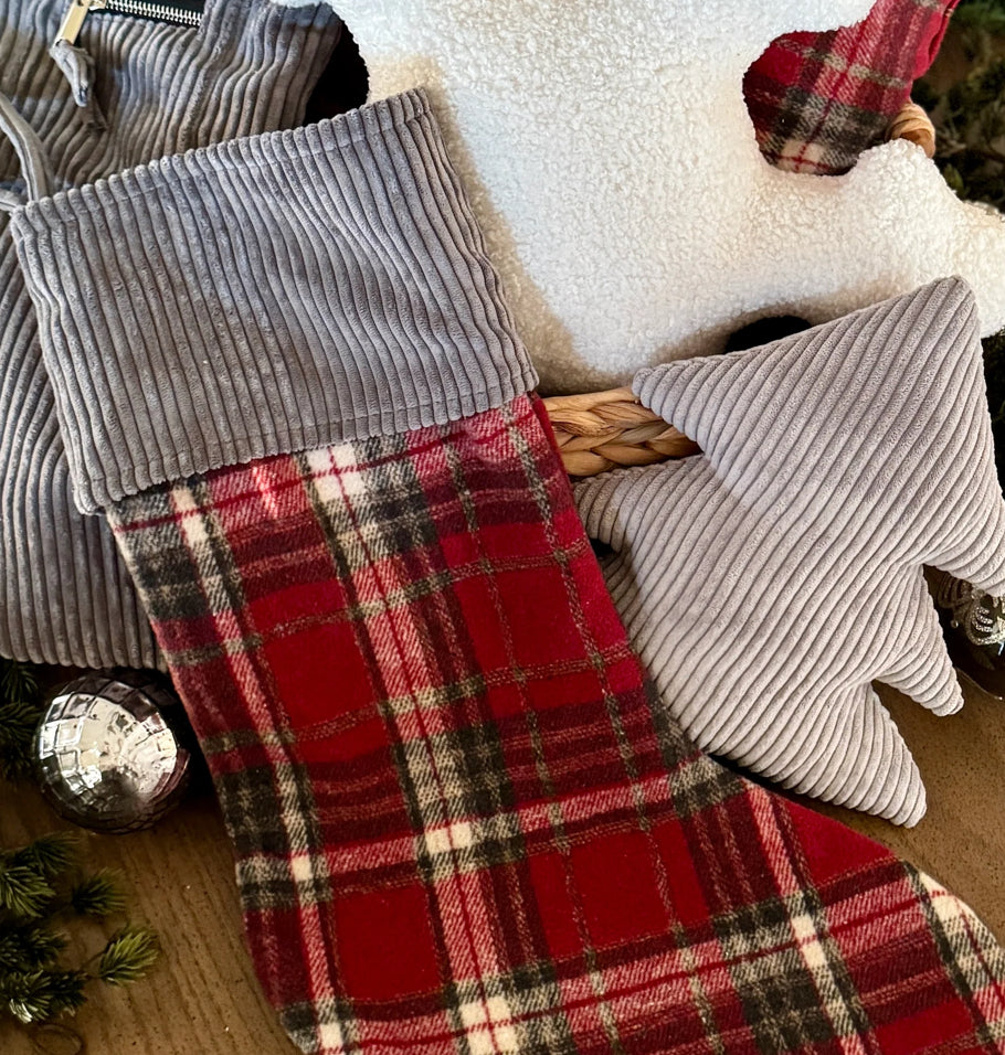 Assorted Plaid Stockings