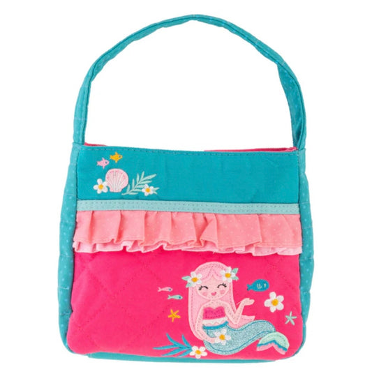 Kids Quilted Purse — Mermaid