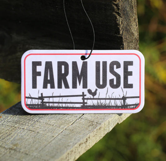 Car Freshie — Farm Use