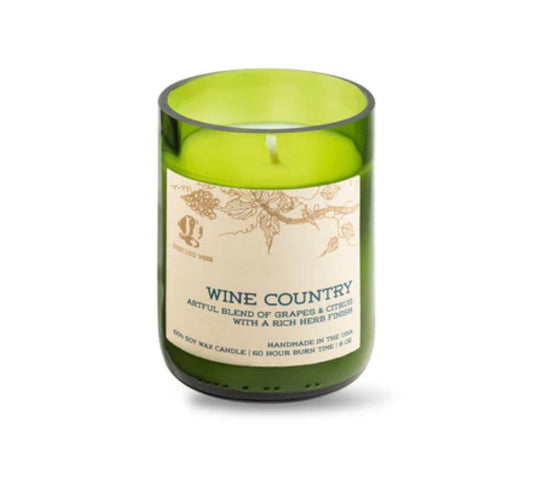 Rescued Wine Candle — Wine Country