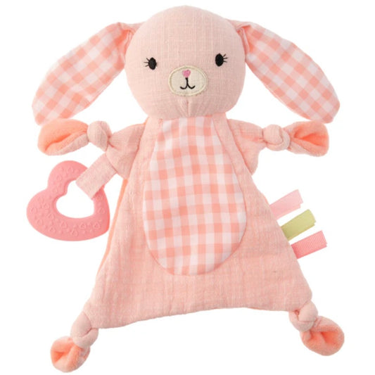 Baby Crinkle Toy — Pink Bunny